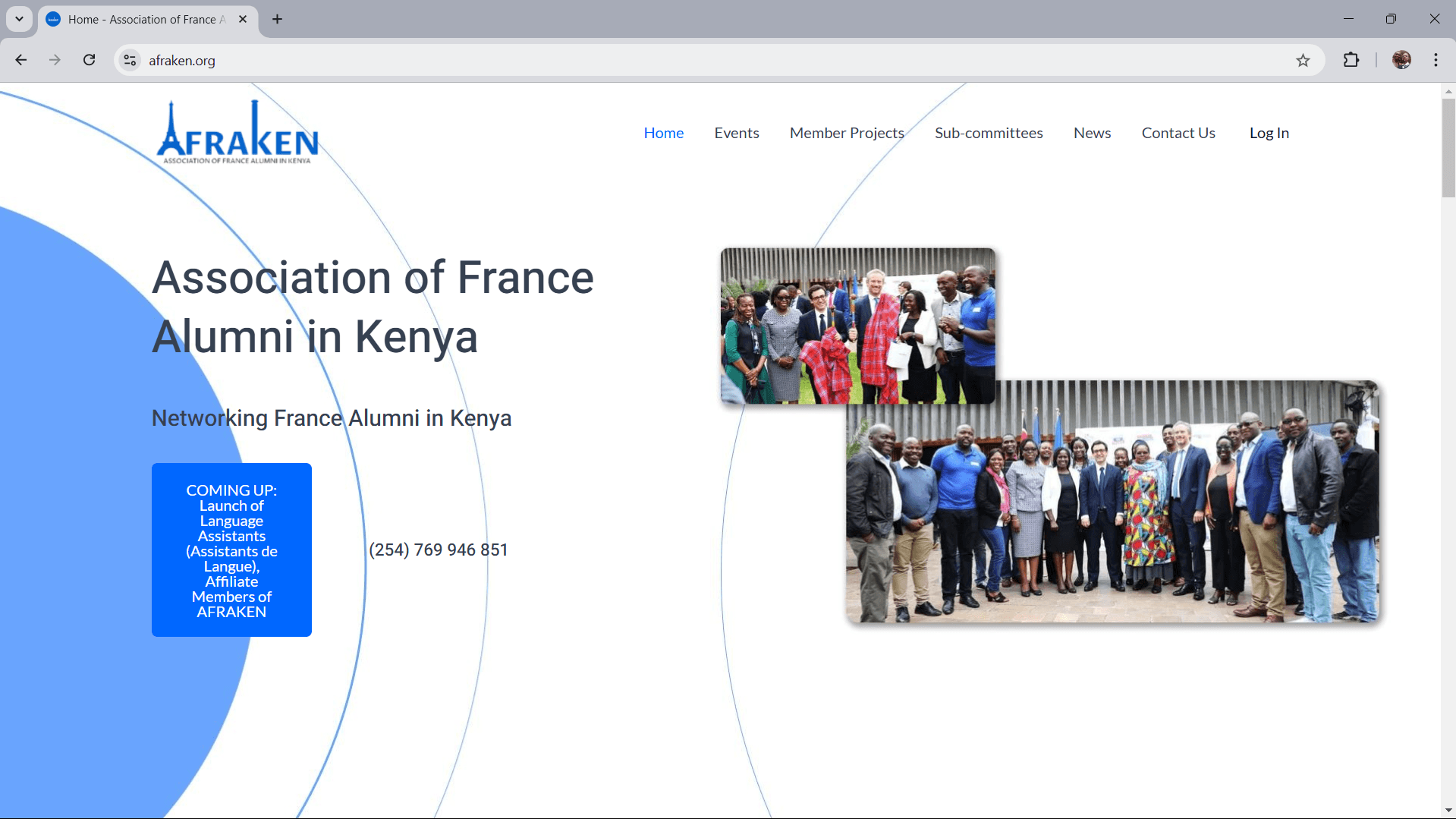 Association of France Alumni in Kenya preview